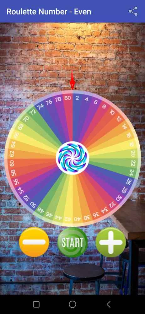 Roulette Number - Even应用截图