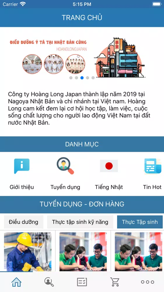 Hoang Long Japan スクリーンショット