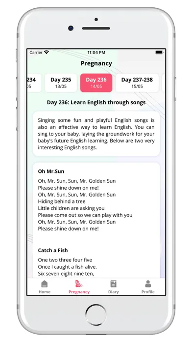 تصاویر Mompee: Pregnancy Tracker