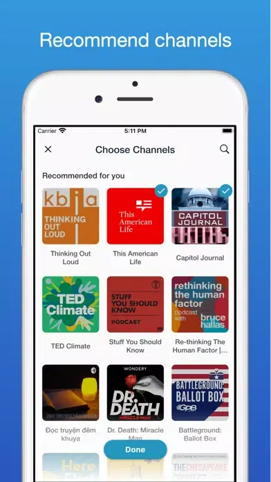 تصاویر PodUp - Podcasts Everywhere