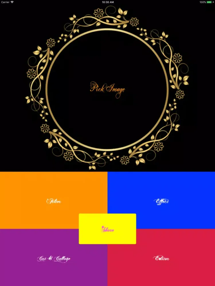 Photo Awsome - Editor, Collage iPad  Screenshots