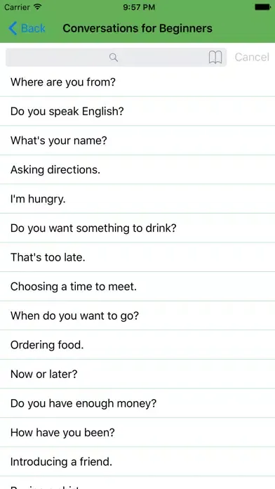 Conversation English Free Ekran Görüntüleri