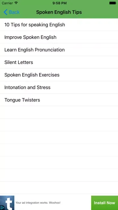 Conversation English Free Ekran Görüntüleri