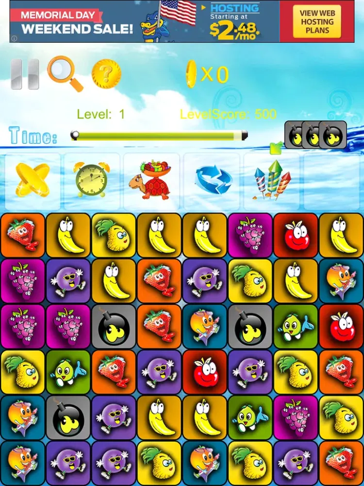 Capturas de tela do iFruit - Trái cây vui nhộn iPad 