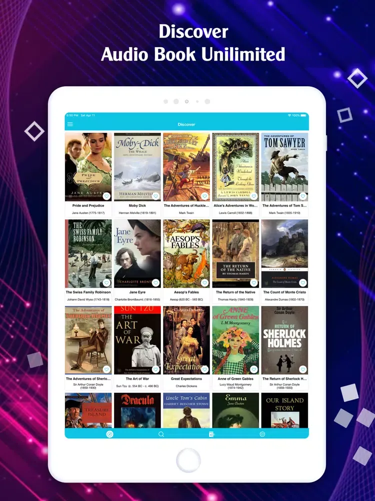 Capturas de tela do eBooks - Listen to Audio Books iPad 