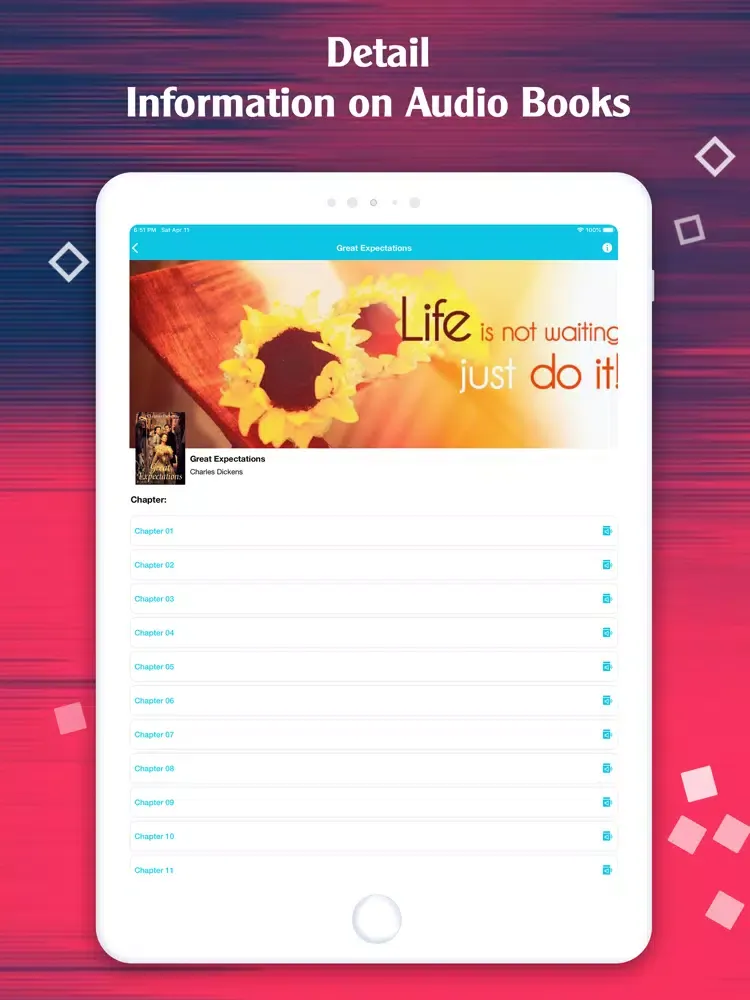 Capturas de tela do eBooks - Listen to Audio Books iPad 