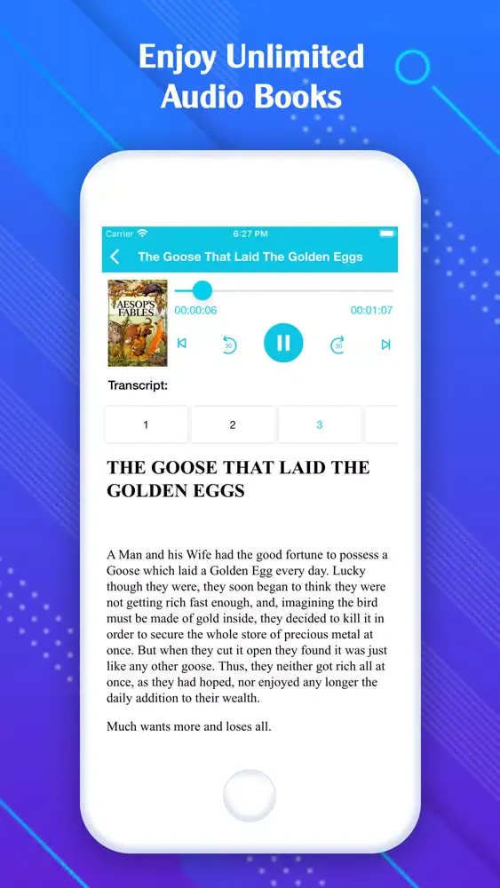 Capturas de tela do eBooks - Listen to Audio Books