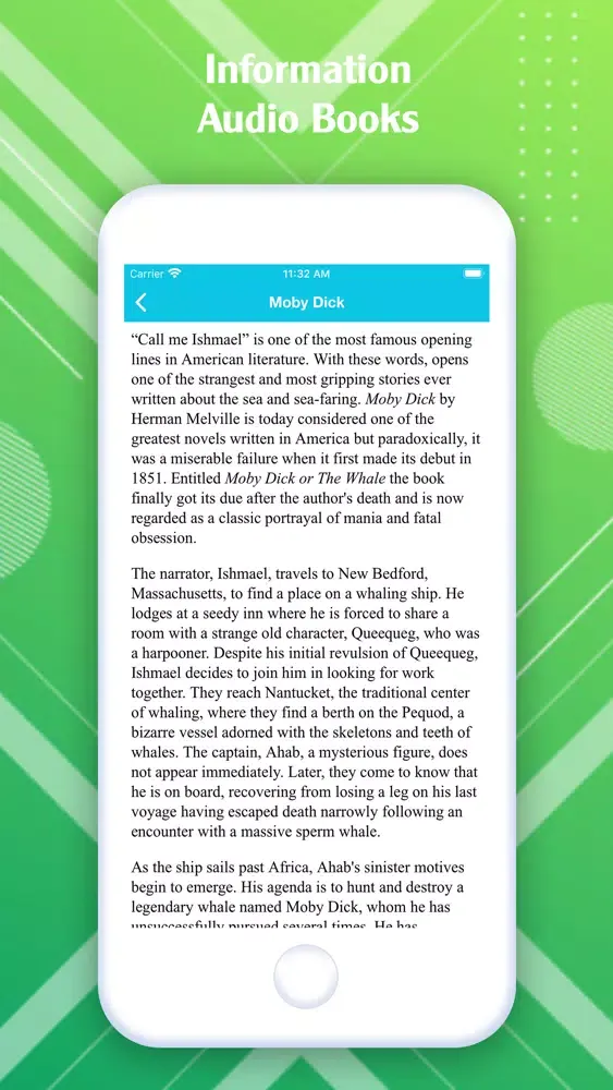Capturas de tela do eBooks - Listen to Audio Books