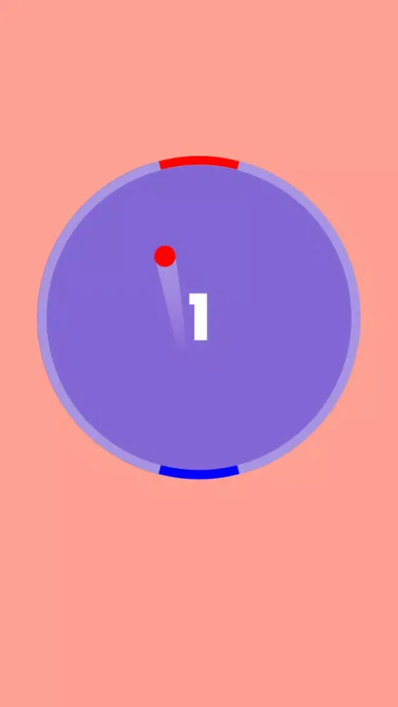 Capturas de tela do A Tiny Game - Circle Pong