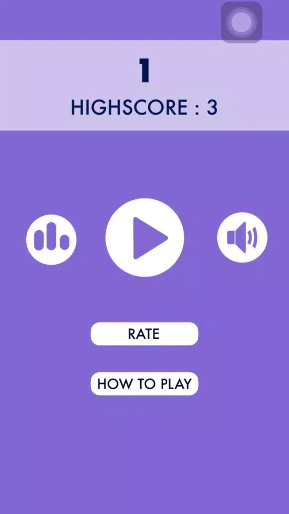 Capturas de tela do A Tiny Game - Circle Pong