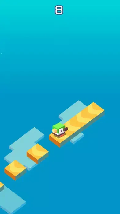 Crossy Bridge : Endless Sky Hop - Arcade Games 2016 Ekran Görüntüleri
