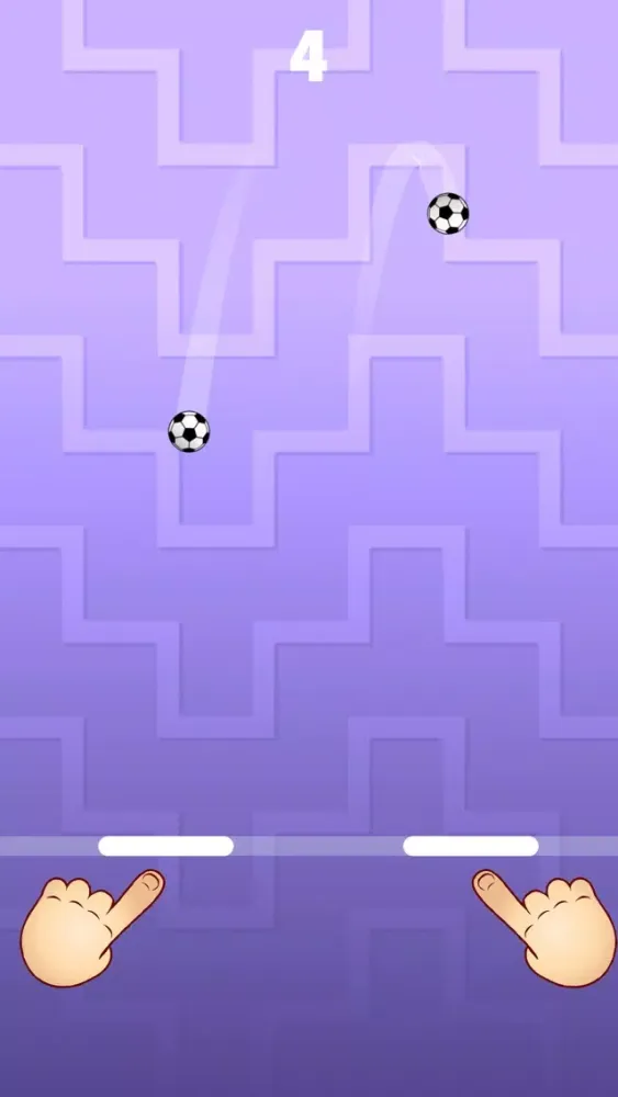 Double Bounce - Endless Free Fall Down سکرین شاٹس