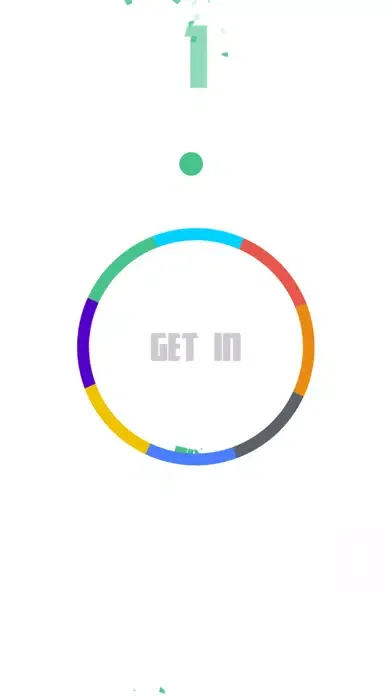 ภาพหน้าจอของ Spin Wheel Blast - DodgeDot :Give It Fall-Out and Jump-Up