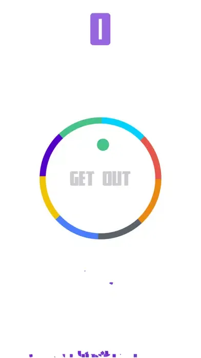 ภาพหน้าจอของ Spin Wheel Blast - DodgeDot :Give It Fall-Out and Jump-Up