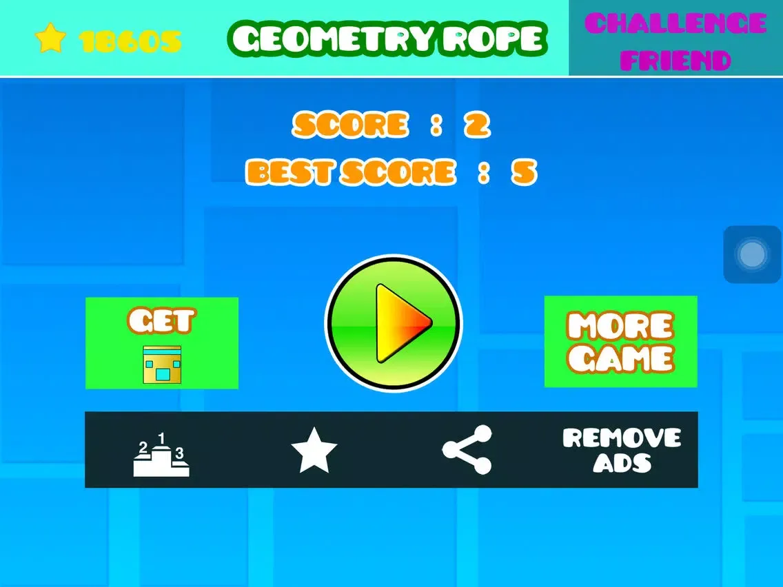 Geometry Rope Fly -The Smashy Version iPad 应用截图
