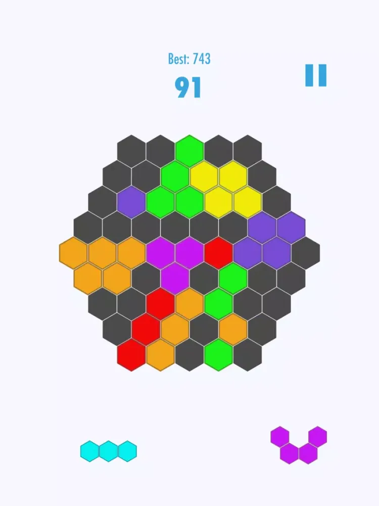Super Block-Hexagon Puzzle iPad  Ekran Görüntüleri