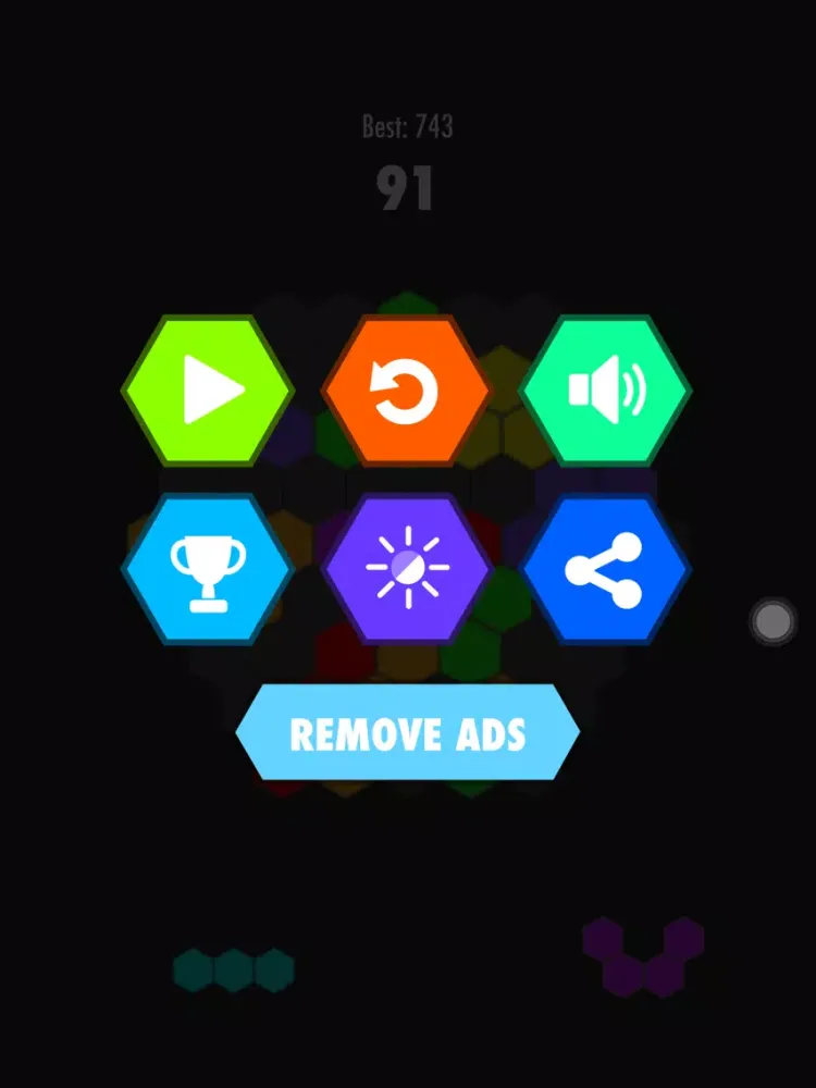 Super Block-Hexagon Puzzle iPad  Ekran Görüntüleri