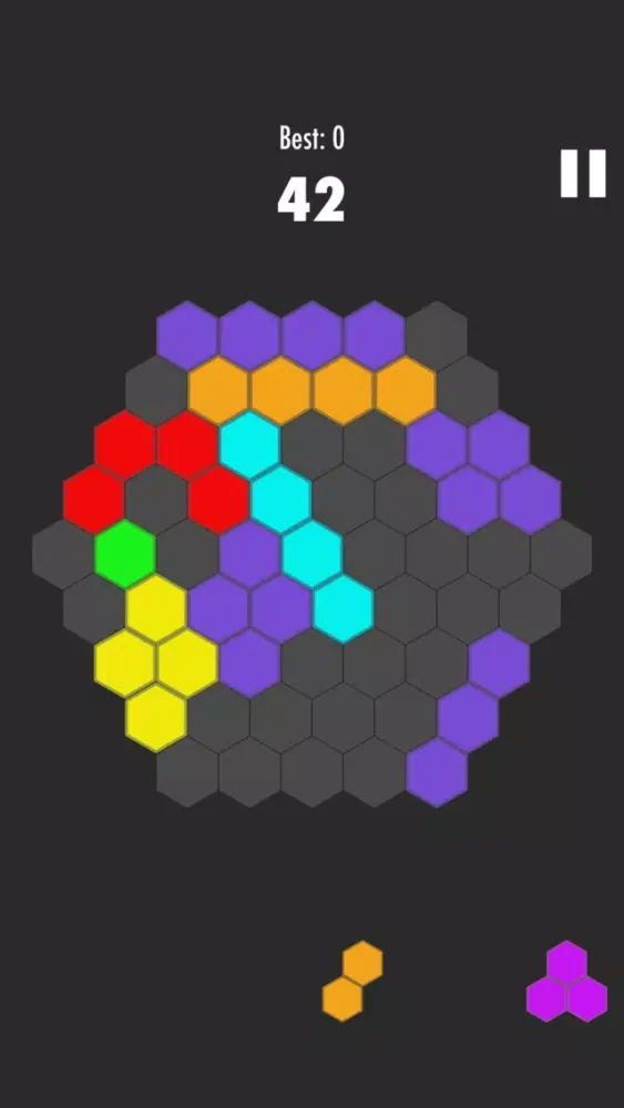 Super Block-Hexagon Puzzle Ekran Görüntüleri