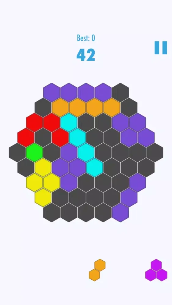 Super Block-Hexagon Puzzle Ekran Görüntüleri