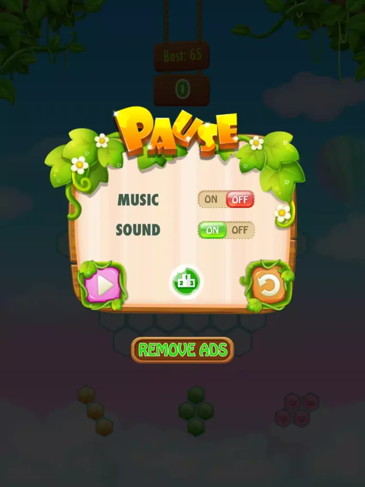 Screenshot di Honey Jam : Tetra Puzzle Free Game iPad 