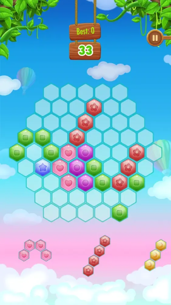 Screenshot di Honey Jam : Tetra Puzzle Free Game