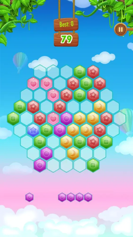 Screenshot di Honey Jam : Tetra Puzzle Free Game