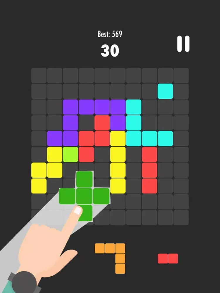 Block Mania 10/10 Matrix - Block Fit : Classic Puzzle Games iPad  Screenshots