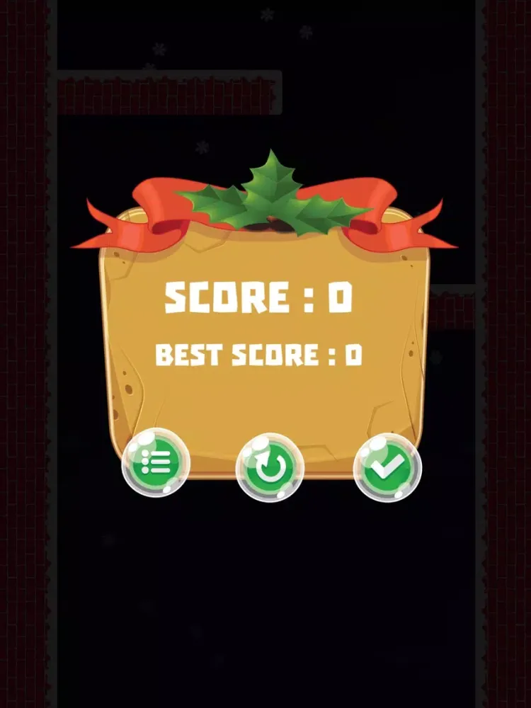 Tangkapan skrin Spider-Santa Swing Tower : Xmas Dash-free christmas game iPad 