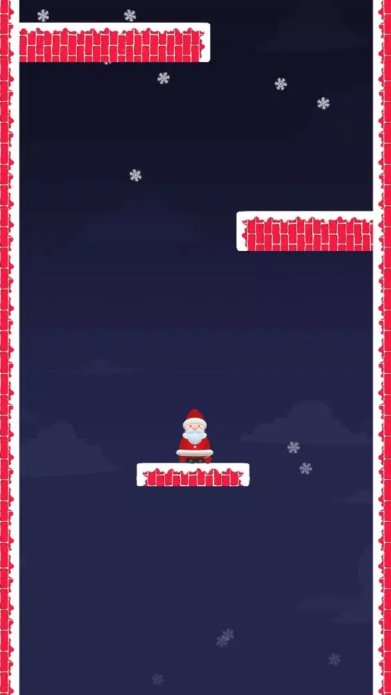 Tangkapan skrin Spider-Santa Swing Tower : Xmas Dash-free christmas game