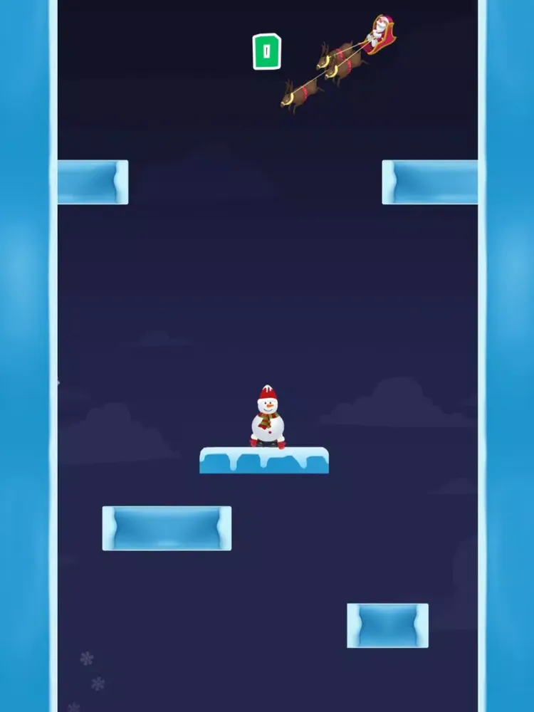 Tangkapan layar Snowman - Hanger Skies : Endless Arcade Flyer iPad 