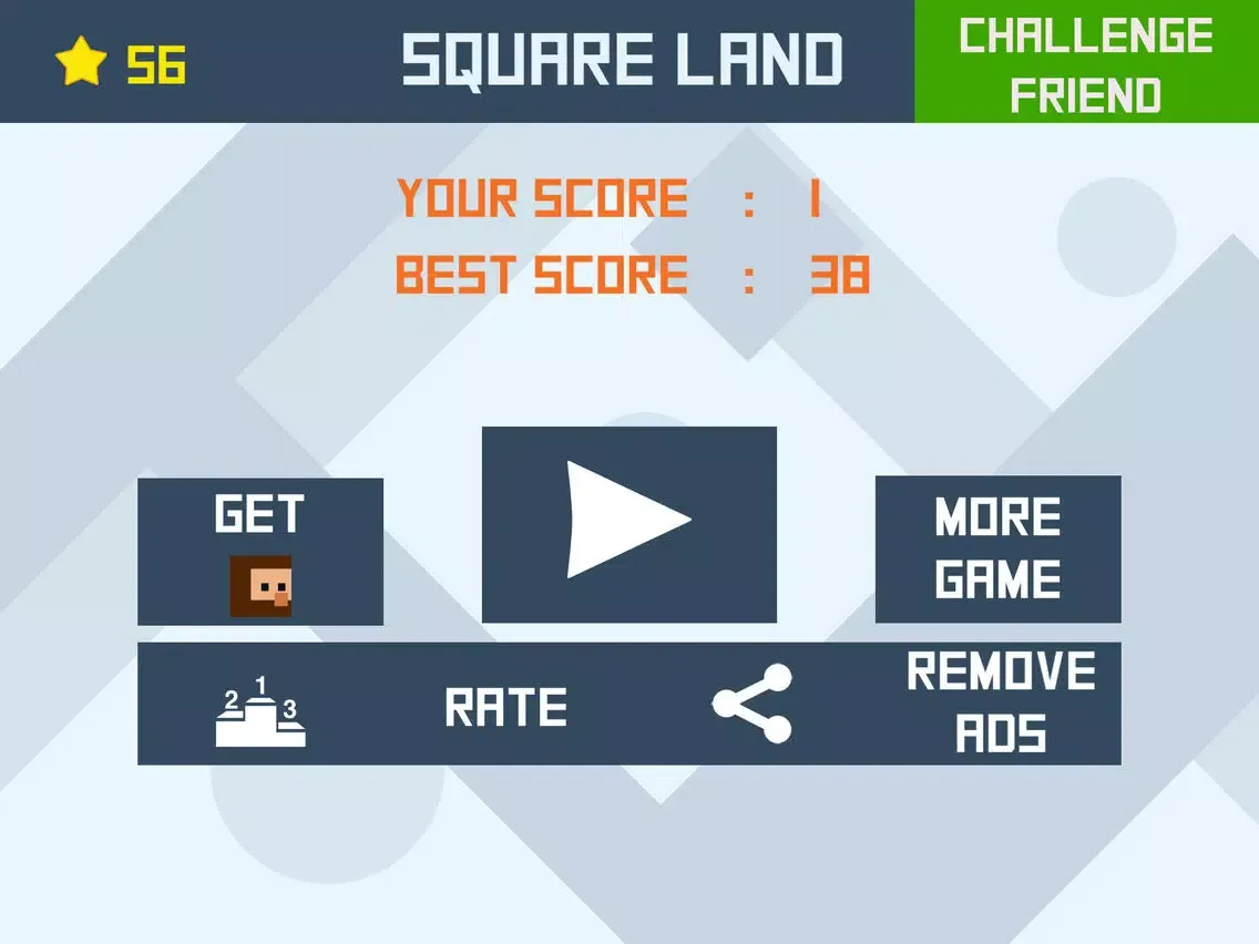 Square Land Smashy-Endless fly with rope & Speed For Life Game iPad  سکرین شاٹس