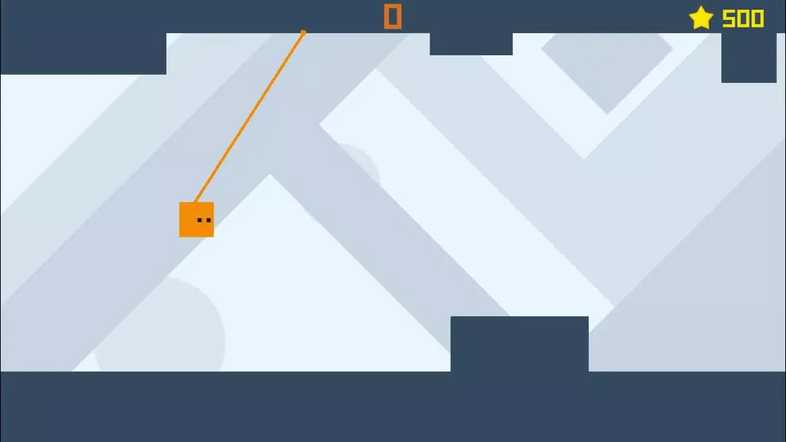 Square Land Smashy-Endless fly with rope & Speed For Life Game سکرین شاٹس