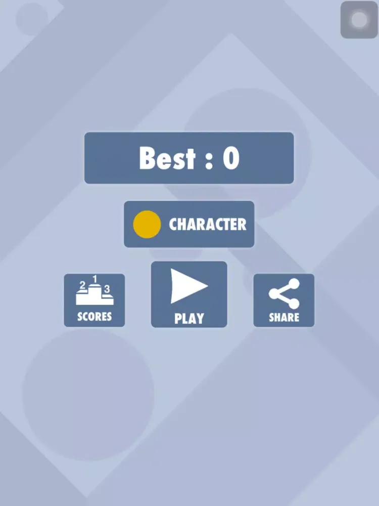 Tangkapan layar Super Red Ball iPad 