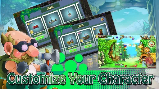 Gnome More War Defense Shooter Screenshots