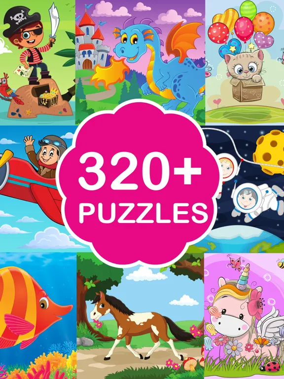 ภาพหน้าจอของ Animal Jigsaw Puzzle Game‪s‬ iPad 