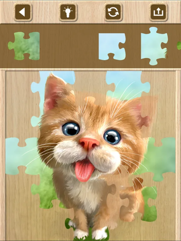 ภาพหน้าจอของ Animal Jigsaw Puzzle Game‪s‬ iPad 