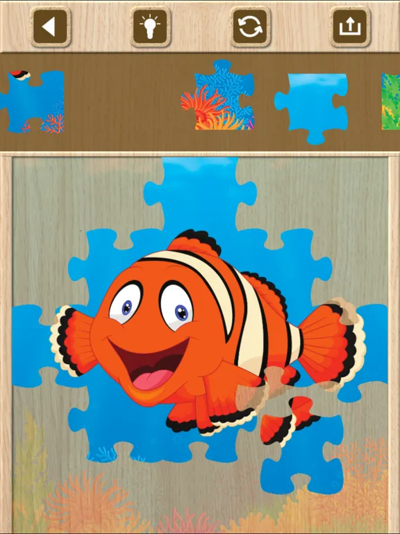 ภาพหน้าจอของ Animal Jigsaw Puzzle Game‪s‬ iPad 