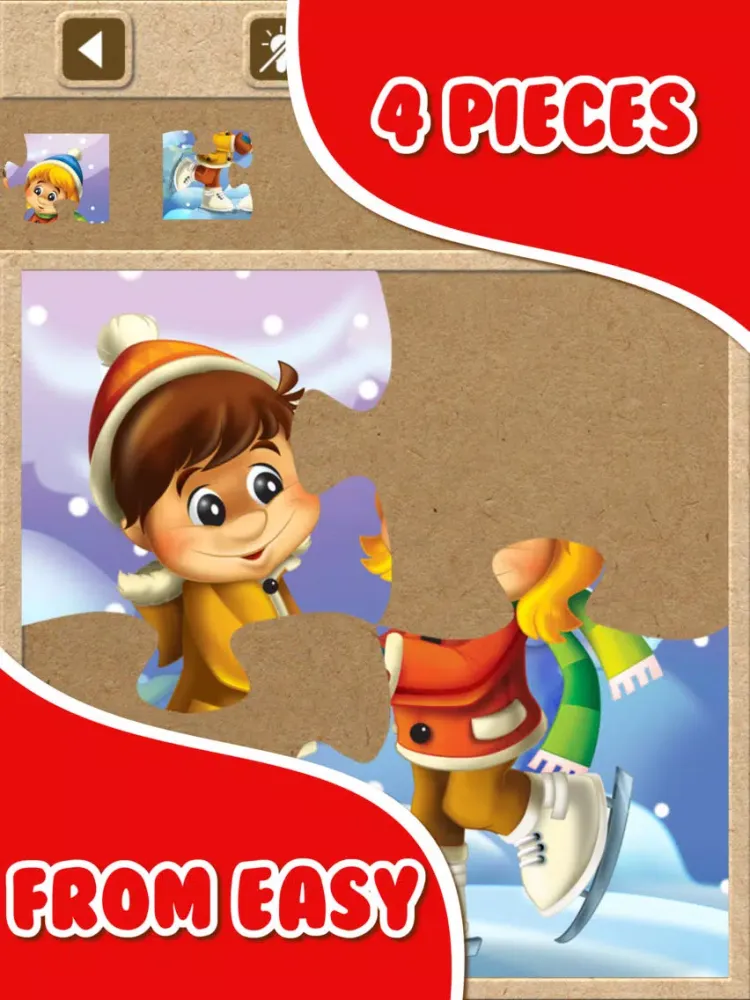Christmas Jigsaw Puzzle Games for Toddler.s Kid.s iPad  سکرین شاٹس