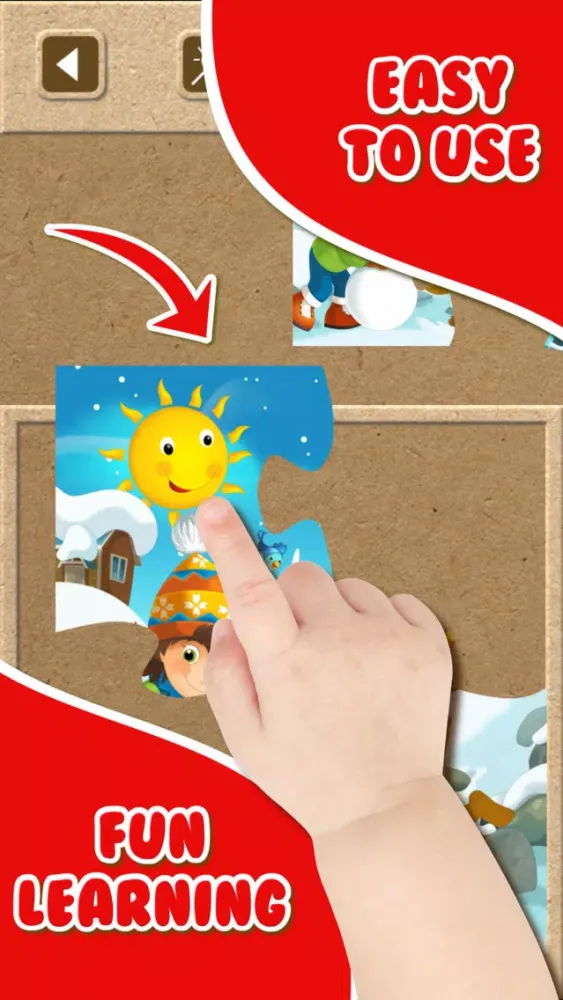 Christmas Jigsaw Puzzle Games for Toddler.s Kid.s سکرین شاٹس