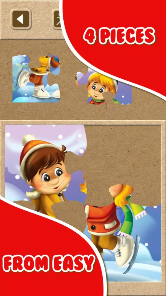 Christmas Jigsaw Puzzle Games for Toddler.s Kid.s سکرین شاٹس