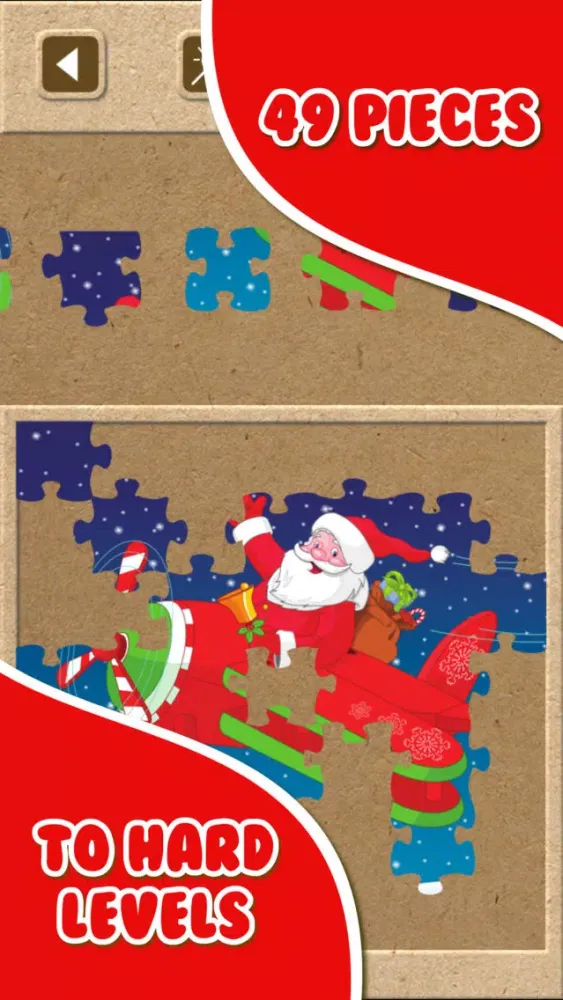 Christmas Jigsaw Puzzle Games for Toddler.s Kid.s سکرین شاٹس
