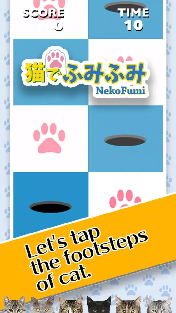 Скриншоты Nekofumi -Don't tap the shark-