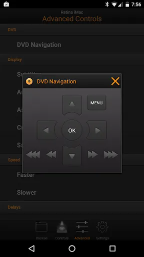 Captures d'écran de VLC Remote Lite
