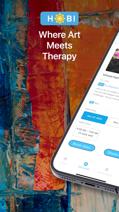 Hobi - Expressive Art Therapy Screenshots
