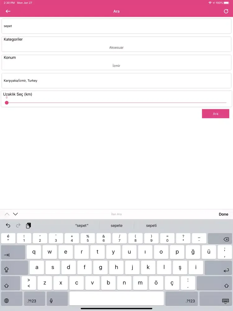 Hobiot - Hobi ürünleri al sat! iPad 应用截图