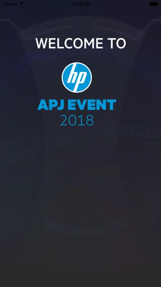 HP APJ Event 2018 スクリーンショット