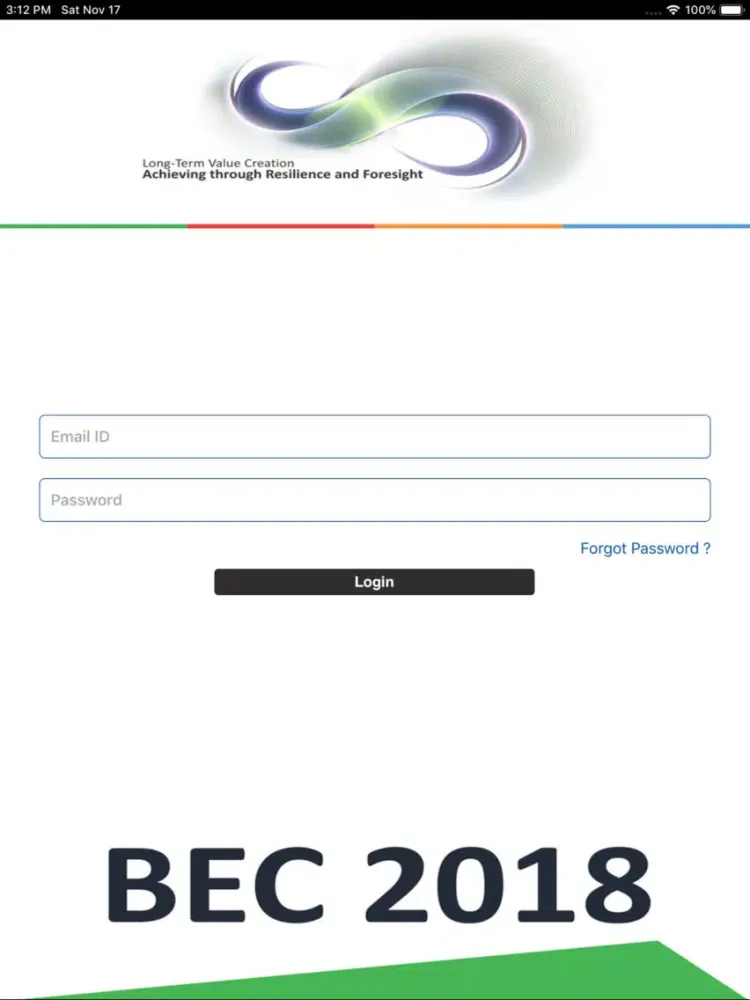 Capturas de pantalla de BEC 2018 iPad 
