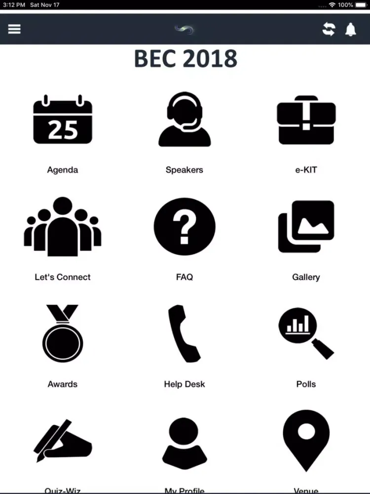 Capturas de pantalla de BEC 2018 iPad 