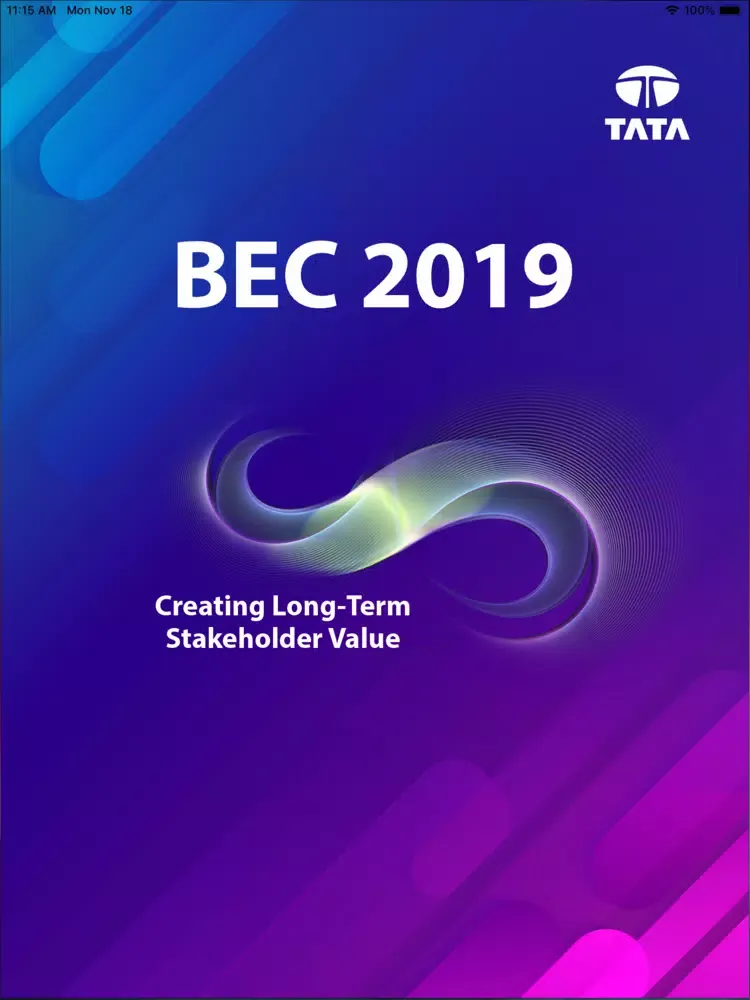 BEC 2019 iPad  Screenshots