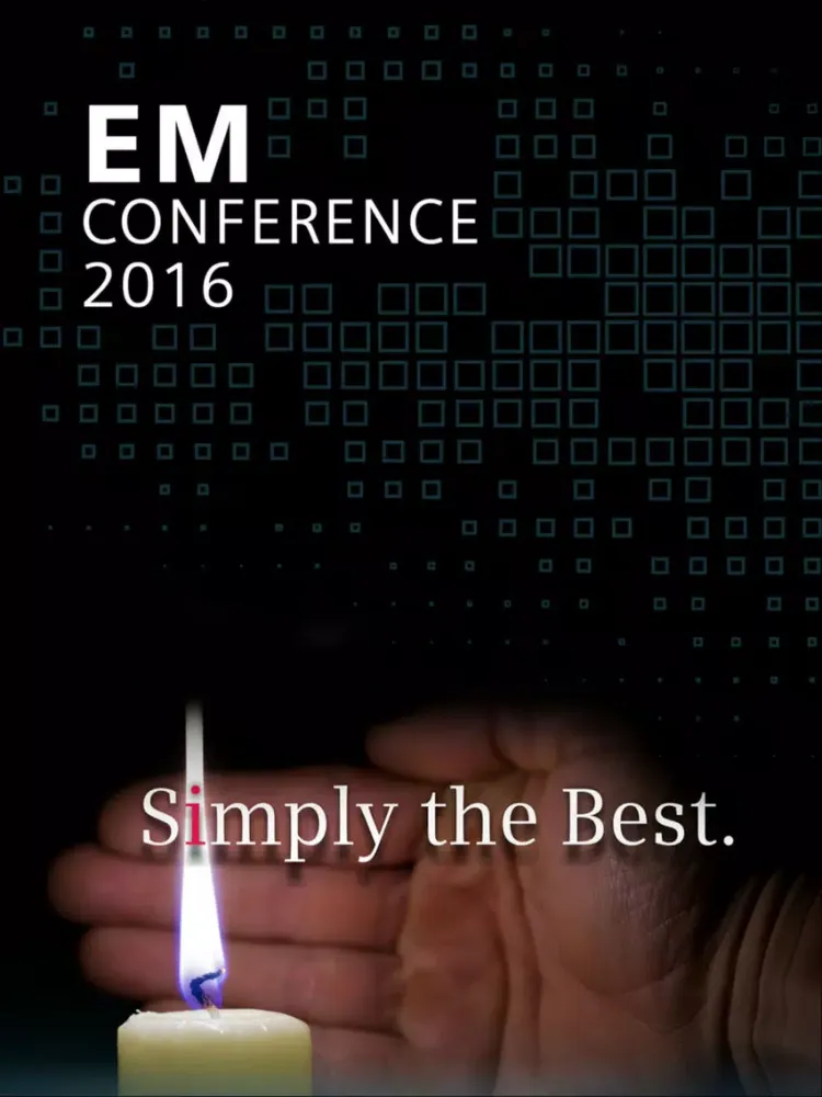 Ảnh chụp màn hình của EM Conference 16 iPad 